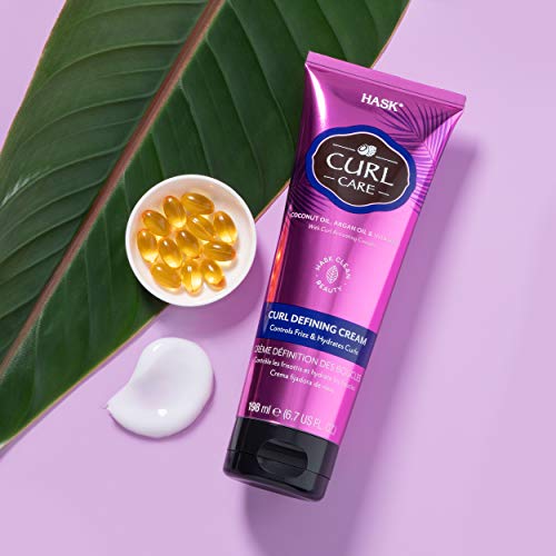 HASK Curl Care Collection: 2 Defining Coconut Curl Creams and Shampoo and Conditioner Set