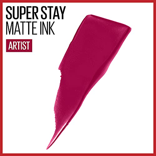 MAYBELLINE Super Stay Matte Ink Liquid Lipstick Romantic Vivid Pink and Composer Cherry Brown