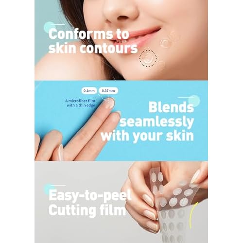 OLIVE YOUNG Care Plus Spot Patch | Hydrocolloid Acne Korean Spot Patch to Cover Zits, Pimples and Blemishes, for Troubled Skin and Face (510 count (Pack of 5))