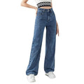 SweatyRocks Girl's Casual High Waist Solid Denim Pants Stretchy Flare Leg Jeans with Pocket