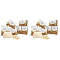 Grisi Oat Soap Cleansing Balancing Soap with Natural Oat Assists in Balancing your Skin and Moisturizing it Delicate Skin AntiAcne Exfoliating Bar Soaps., White, (Pack of 12)