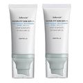 Centella Sunscreen SPF 50,Face Sun Screen Long-Lasting Protection,Madagascar Sunscreen, NO White Cast-Dry Oily Skincare,Moisturizing Non-ticky Centella Water-Fit Sun Serum for All Skin (2 PCS Blue)