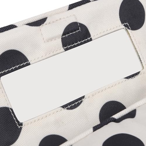 Women¡¯s Cute Nylon Makeup Bag with Built-in Mirror, Protable Lightweight Cosmetic Bag, Trendy Toiletry Bag for Travel