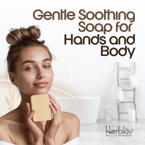 Oatmeal Soap ? Natural Oatmeal & Honey Goat Milk Soap Bar ? Face & Body Wash for Eczema, Psoriasis, Dry, Itchy, Sensitive Skin Relief ? Unscented Great for Kids, Babies ? Handcrafted, Made in USA