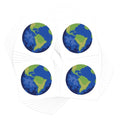 Earth Day Temporary Tattoos / 48-Pack/April 22nd / Skin Safe/Removable