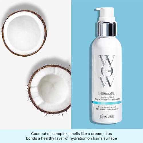 COLOR WOW Dream Cocktail Coconut Infused Leave-in Treatment ? Silky, Supple, Frizz-Free Hair | Blow Dry Boost + Heat Protectant