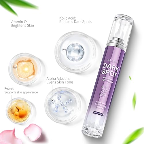HANYWIL Dark Spot Remover for Face and Body, Dark Spot Corrector Serum, Age Spot Sun Spot Freckles Brown Spot Remover, Melasma Treatment for Face, Skin Care Serum with Roller