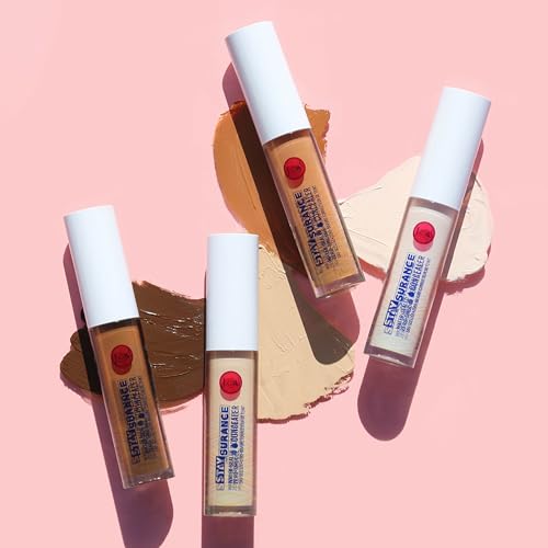 J.Cat Beauty Staysurance Water-Proof, Zero-Smudge Concealer, Combats Dark Circles, Redness and Small Imperfections, Lightweight, Buildable Formula, Cappucino