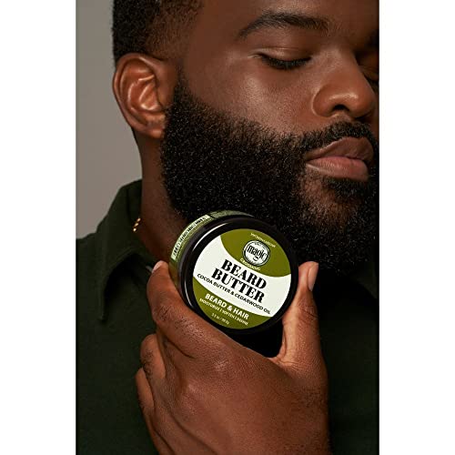 SoftSheen-Carson Magic Men's Grooming Conditioning Beard Butter With Cocoa Butter and Cedarwood Oil, Moisturizes, Softens and Define With No Drying Alcohol, 3.5 ounces (Pack of 2)