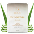 InfiniteAloe Biocellulose Fiber Face Mask, Everyday Hero Illuminate Brightening Face Mask