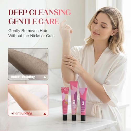 Hair Remover Cream for Face- Trilogy Kit