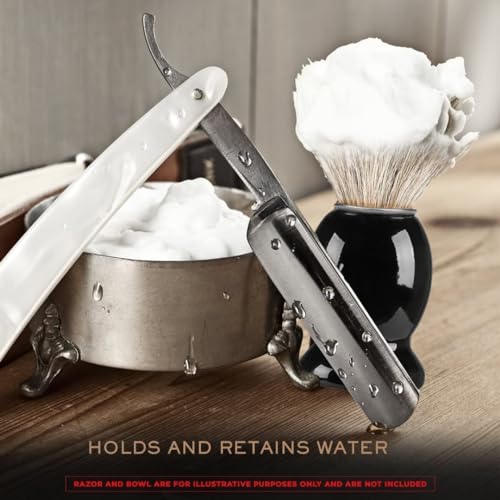 100% Pure Badger Shaving Brush Engineered to Deliver The Best Shave of Your Life. No Matter What Method You use, Safety Razor, Double Edge Razor, Staight Razor or Shaving Razor,. ¡¦