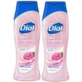 Dial Moisturizing Body Wash - Silk & Magnolia - Net Wt. 16 FL OZ (473 mL) Per Bottle - Pack of 2 Bottles