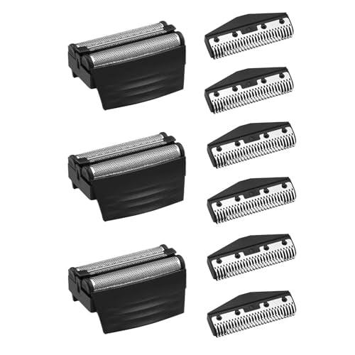 Shaver Replacement Foil Compatible with Remington TITANIUM-X Flex & Pivot Foil and Cutter F5800 & F7800,Shaver heads Fit for Remington F4900,F5800,F7800 (3 Pack)