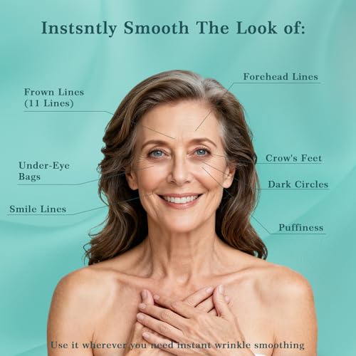 Instant Under Eye Lift Serum - Instant Eye Tightener Cream, Tightener Cream for Under Eye Bags and Wrinkles, Fine Lines, Dark circles, Anti-Aging Wrinkle Remover, 0.5FL.OZ