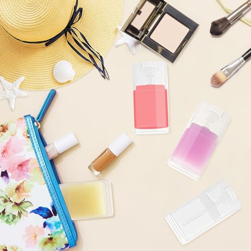 15ml/0.5oz 30 Pack Empty Lip Balm Tubes Plastic Deodorant Containers Travel Refillable Deodorant Tubes Lipstick Tube For DIY Lip Balm Deodorant