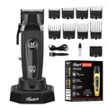 Professional Hair Clippers for Men 11500 RPM Barber Clippers Cordless with LED Display, 2000mAh Battery 150 Mins Runtime, DLC Blade, Charging Base & 8 Guide Combs Haircut Kit,HN-280