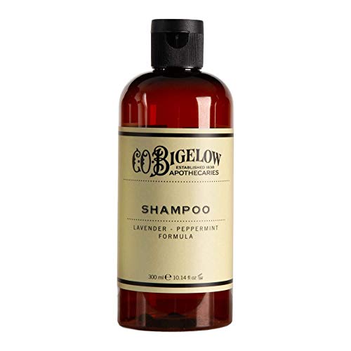 C.O. Bigelow Lavender Peppermint Shampoo, Sulfate Free Shampoo, Hair Wash with Lavender & Peppermint Essential Oils, 10.4 Fl Oz (Pack of 2)