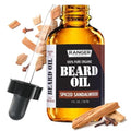 Leven Rose Spiced Sandalwood Beard Oil & Leave In Conditioner by Ranger Grooming Co, 100% Pure Natural Organic for Groomed Beards, Mustaches, and Moisturized Skin 1 oz