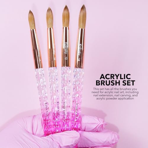 Miss Sweet Portable Nail Drill Machine Rechargeable Electric Nail File for Acrylic (Pure White)