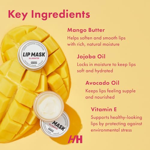 100% Natural Lip Scrub Vegan Conditioning Coconut Lip Exfoliator Gentle Exfoliant Sugar Lip Polish and Lip Exfoliator Scrubber for Chapped and Dry Lips (Lip Scrub and Mask Gift Set)