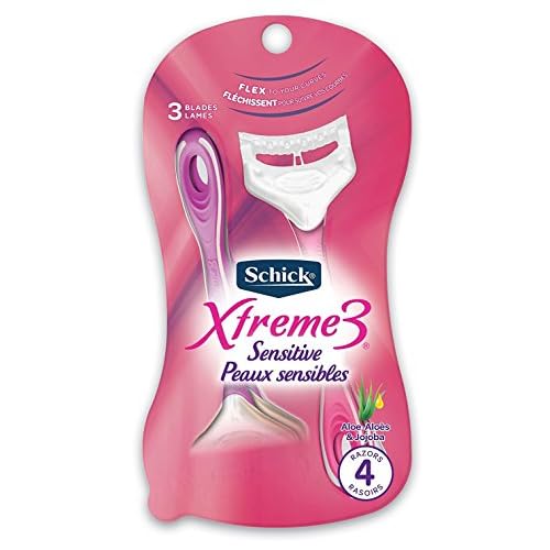 Schick Xtreme 3 Women's Sensitive Skin Disposable Razor