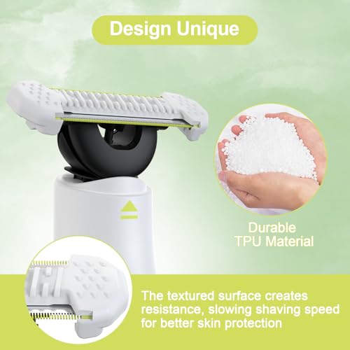 Skin Protect Replacement Guards for p-hilip norelco O-Blade, 3 Pack Unisex Intimate Pubic & Personal Body Groomer & Trimmer Protect Guards with Extra Skin Protection (BLADE NOT INCLUDED)