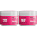 Marc Anthony Deep Conditioning Hair Mask for Dry & Damaged Hair, Grow Long Biotin - Argan Oil, Caffeine & Keratin Anti-Frizz Leave-In Repair Treatment For Split Ends & Breakage,(Pack of 2)