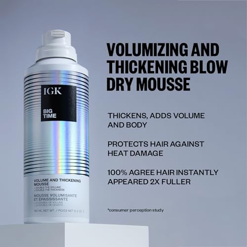 IGK Good Behavior 4-in-1 Prep Spray + Expensive Clear Gloss Top Coat | Shine + Strengthen + Smooth | Vegan + Cruelty Free | 7 oz + 4.2 oz