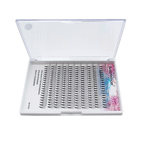 Bodermincer 10D 0.07D 200pcs Premade Fans Eyelash Extensions Premade Lash Extensions Fans Premade Volume Eyelash Extensions Premade Volume Fans (12mm)