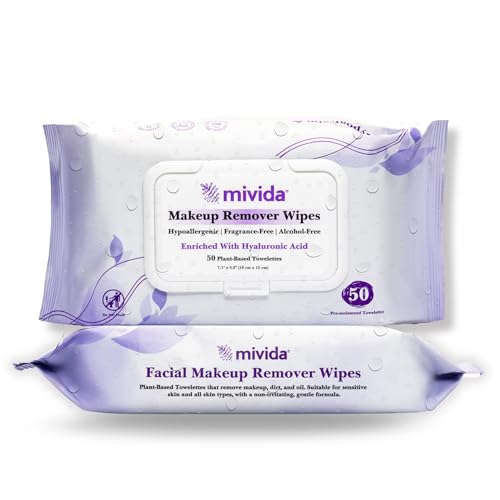 Brookstone Individual Makeup Remover Wipes - Ultra Soft, Makeup Remover Wipe Individually Wrapped, Gently Cleanse & Remove Makeup, 40 Count Makeup Wipes Individually Wrapped