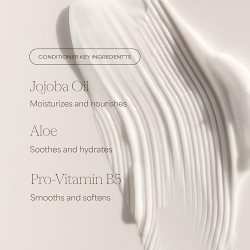 Raw Sugar The Scalp Restore Hair Care Bundle, Shampoo and Conditioner Set with Jojoba, Aloe and Niacinamide, Formulated without SLS/SLES or Parabens