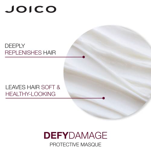 Joico Defy Damage Protective Masque | For Color-Treated Hair | Strengthen Bonds & Preserve Hair Color | With Moringa Seed Oil & Arginine