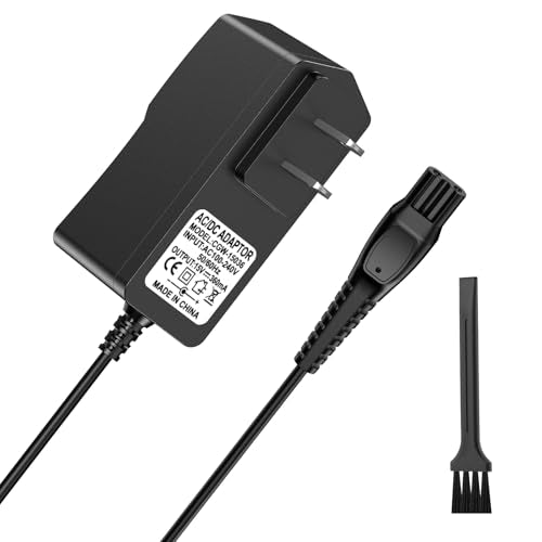 15V Charger Comaptible with Philips Shaver Charger for HQ8505, Power Cord Compatible with Philips Trimmers & One Blade MG5750 MG7750 MG7770 MG7790 QP6531 QP6510 QP6520