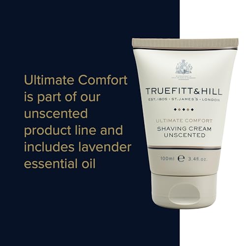 Truefitt & Hill Ultimate Comfort Shaving Cream Travel Tube, 3.38 fl oz