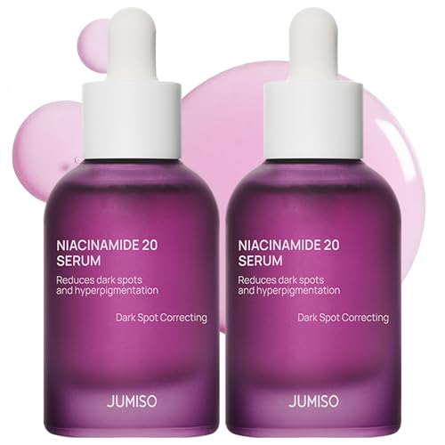 JUMISO Niacinamide 20% Face Serum, Dark Spot & Uneven Tone Care, TXA + Glutathione, Pore & Oil Control for Glass Skin, Centella Soothing, Korean Skincare, 1.35 fl oz 2 Pack