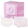 Pretty memory 100 Pairs Foam Eye Pads for Lash Extensions, Lint Free Hypoallergenic Sticky Lash Pads, Under Eye Pads for Eyelash Extensions, Eyelash Tech Supplies Must Haves, Latex Free
