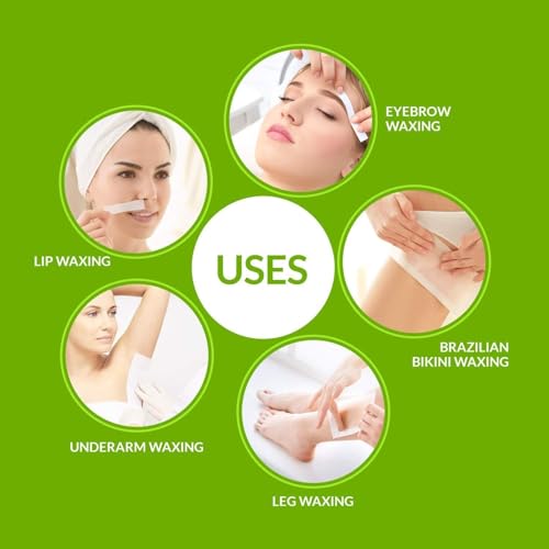 MOOM Sugar Pro - Organic Sugar Wax Hair Removal, Personal & Professional for Men & Women, Body, Armpit, Face, Bikini Leg 100% Natural & Washable Sugaring Wax 12 oz (2 Pack) Strips/Sticks NOT Included