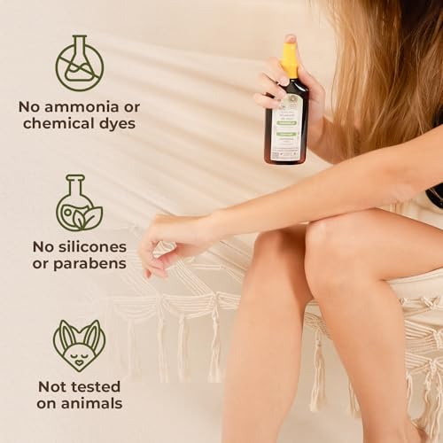Intea Cubrevello Hair Lightener Lotion - Bottle Spray with Ecologic Natural Chamomile Extract - Paraben and Ammonia FREE - 3.4 oz