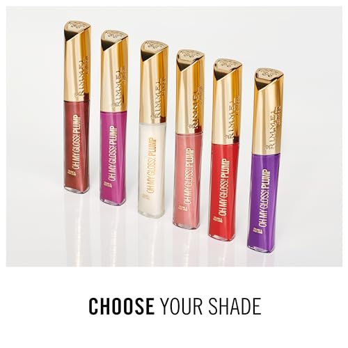 Rimmel Stay Plumped Lip Gloss, 211 Mauve Mama, Pack of 1