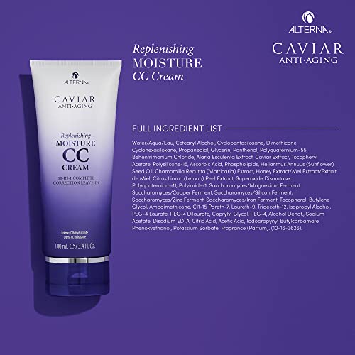 CAVIAR Anti-Aging Replenishing Moisture CC Cream |10-in-1 Hair Protection & Treatment Cream | Nourishes, Restores & Hydrates