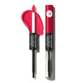 Revlon Liquid Lipstick with Clear Lip Gloss, ColorStay Overtime Lipcolor, Dual Ended with Vitamin E, 040 Forever Scarlet, 0.07 Fl Oz