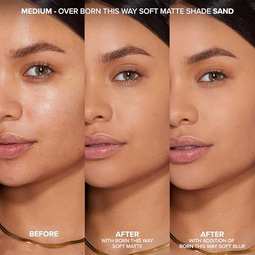 Too Faced Born This Way Soft Blur Flexible Finish Setting Powder | Blurring, Silky Smooth Pressed Powder Formula + Soft Focus Finish, Non-Comedogenic, 0.16 Ounce