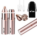 Facial Hair Remover for Women(Gen 3 Pro), Eyebrow Facial Trimmer, Luxury 2 in1 Hair Removal Device for Face, Lip, Nose, with Replacement Heads