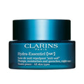 Clarins Hydra-Essentiel Night Cream | Intense Hydrating Moisturizer | 60 Seconds to Plumper Skin* | 24H Hydration* | Double Dose Of Hyaluronic Acid | Vegetal Squalane | All Skin Types | 1.7 Oz