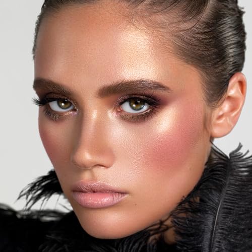 Boobeen 3 Pcs Contour & Highlighter & Blush Stick, Contour Beauty Kit, Creamy Smooth Contouring Stick, Natural Highlighting Stick, Waterproof and Long Lasting Makeup