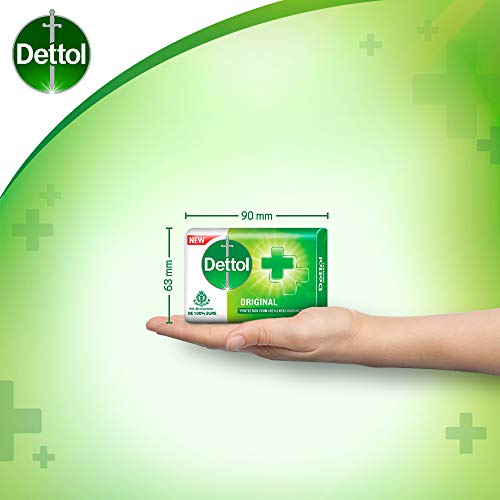 Dettol Bathing Soap Original, 125gm, Pack of 4