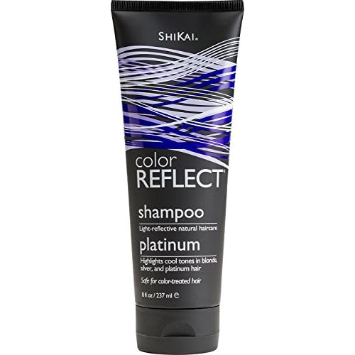 Shikai Color Reflect Platinum Shampoo, 8-Ounce Tubes (Pack of 3)