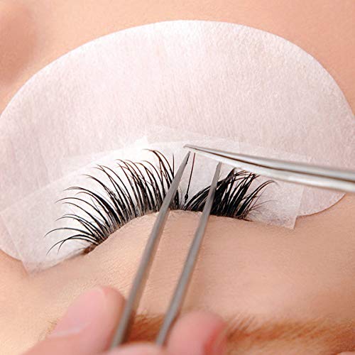 Tweezers for Eyelash Extension Hand Crafted Surgical Stainless Steel Red Metallic Powder Coating. (Oblique Tip)