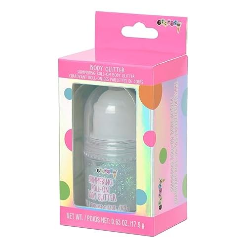 iscream Prettiest Rainbows Shimmering Roll On Body Glitter